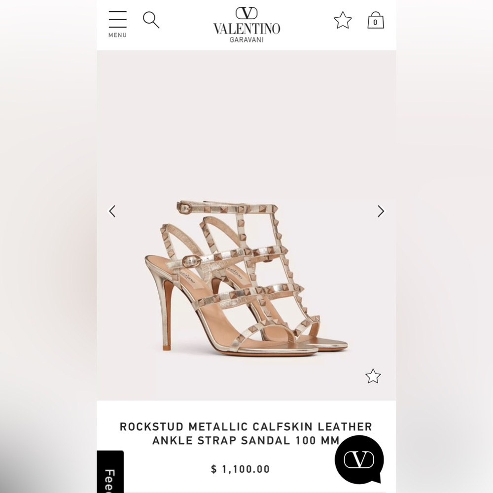 Valentino shoes size 39